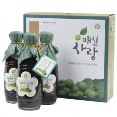 매실사랑 선물세트 12호 (375ml x 3병)